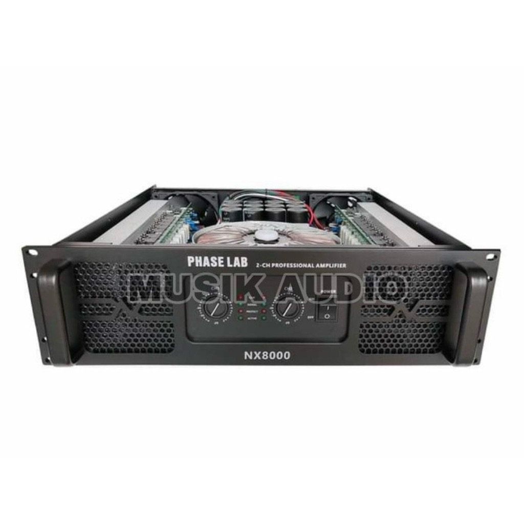 Power Amplifier PHASELAB / PHASE LAB NX8000 Class TD