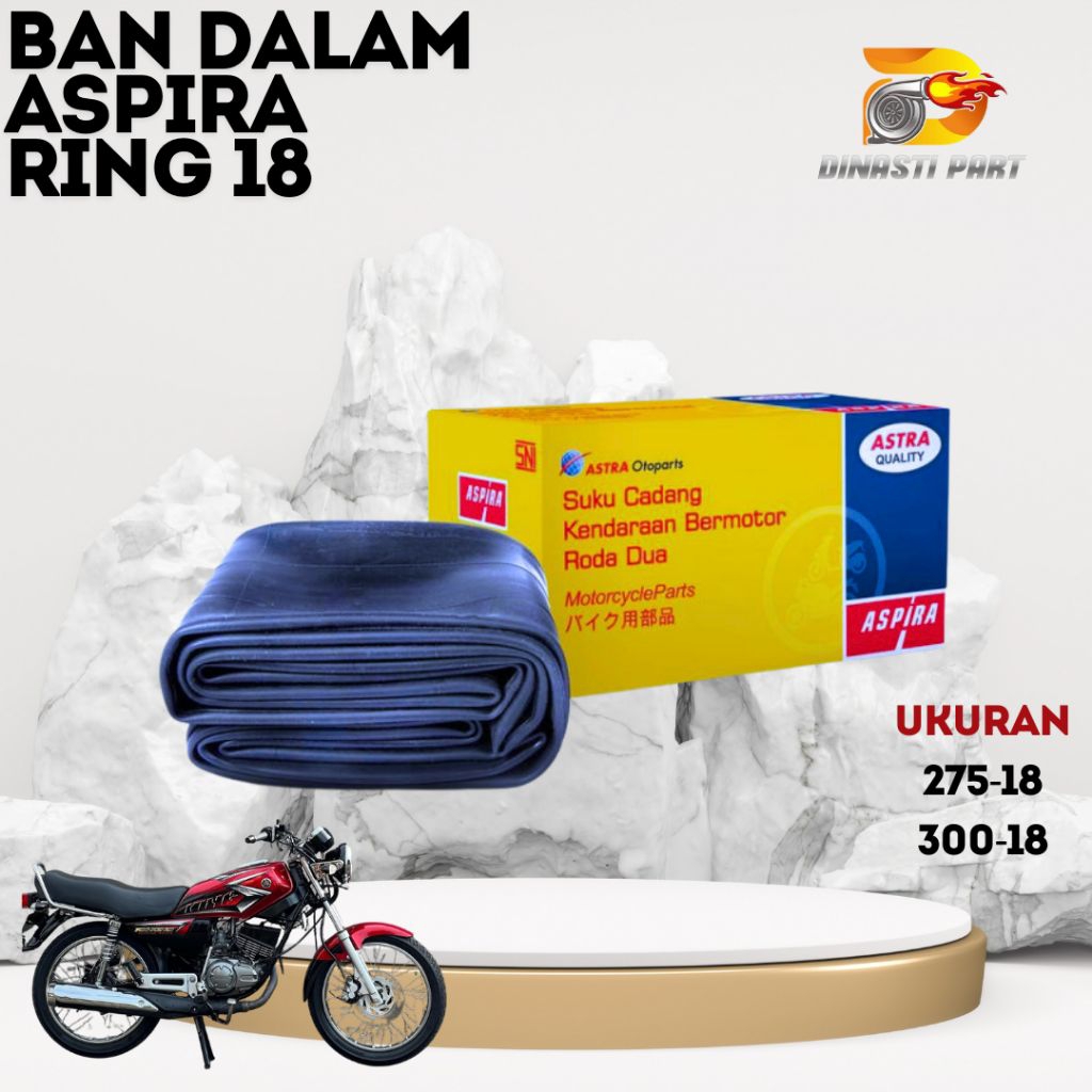 Ban Dalam Aspira Ring 18 275-18 300-18 Ban Dalam Motor Ring 18