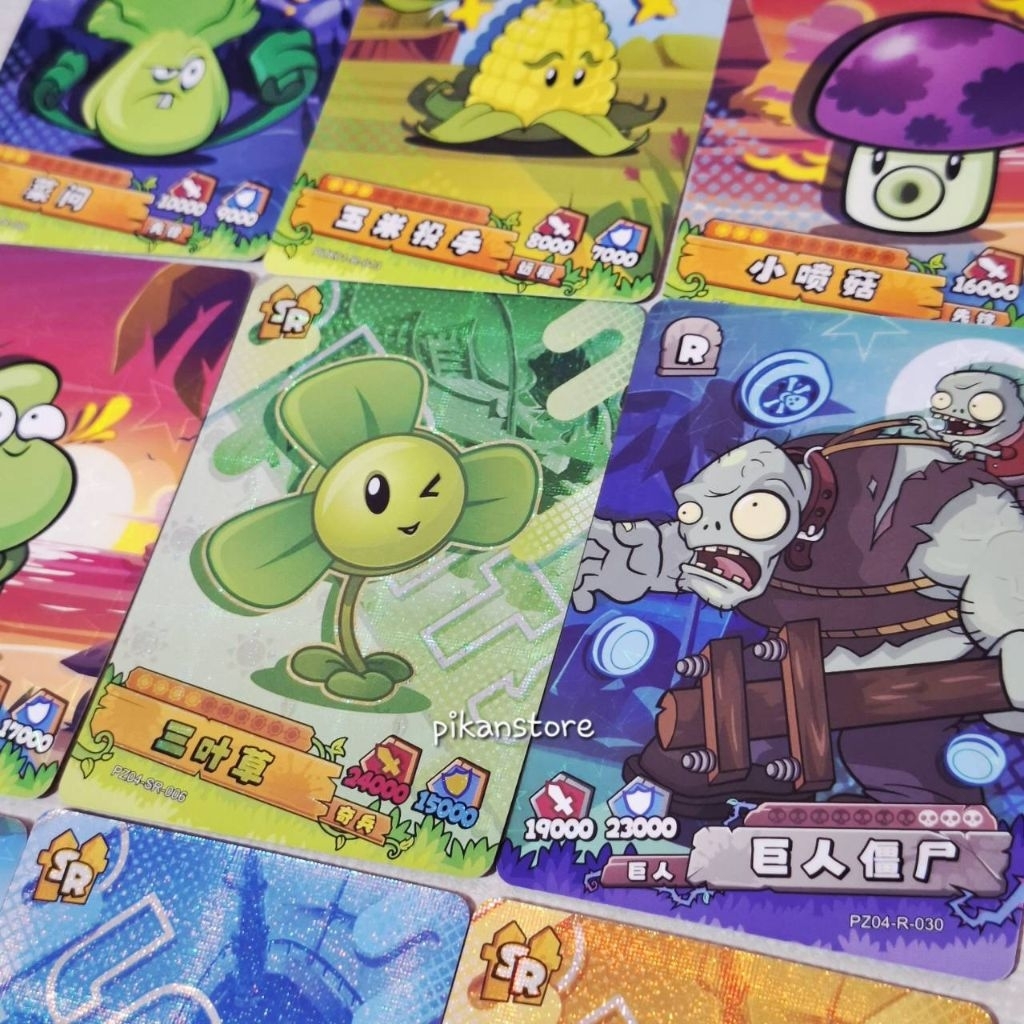 Kartu TGC Kayou Plants VS Zombie Ori/ Trading Card Game Plant Electronic Arts