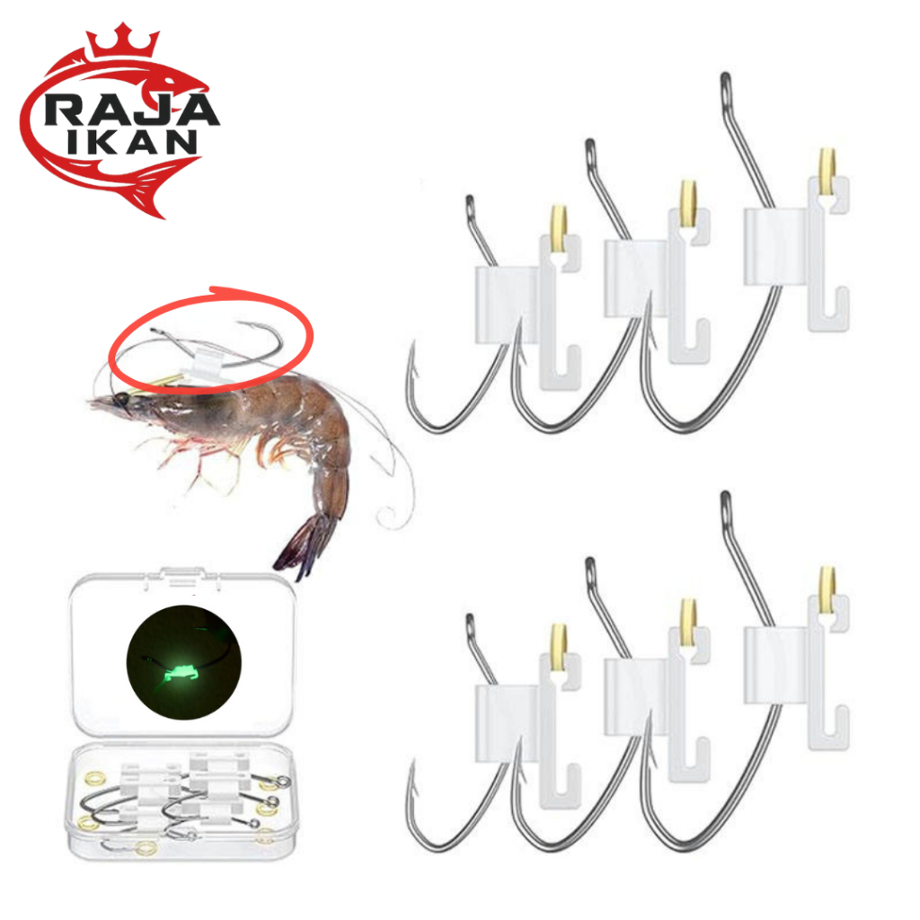 Mata Kail Pancing Untuk Umpan Udang Hidup Super Kuat & Tajam