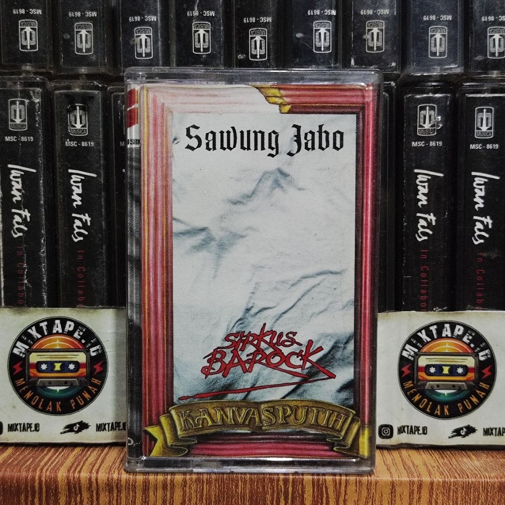 Kaset - Sawung Jabo - Sirkus Barock - Kanvas Putih - Radio Tape - Kaset Pita - Radio - Pemutar Kaset