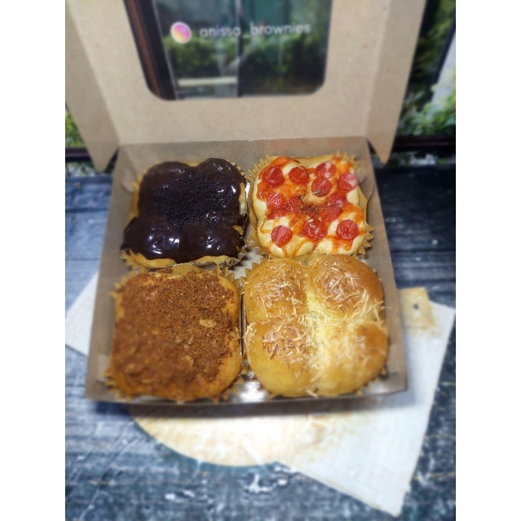 

Roti Aneka toping | Roti Hampers