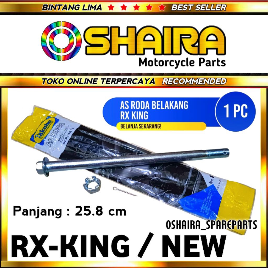AS RODA BELAKANG RX KING / AS RODA BELAKANG RX KING NEW / AS RODA BELAKANG RXK