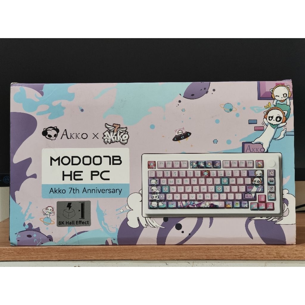 Akko 7th Anniversary MOD007B HE PC Rapid Trigger Mechanical Keyboard garansi resmi Maret 2026
