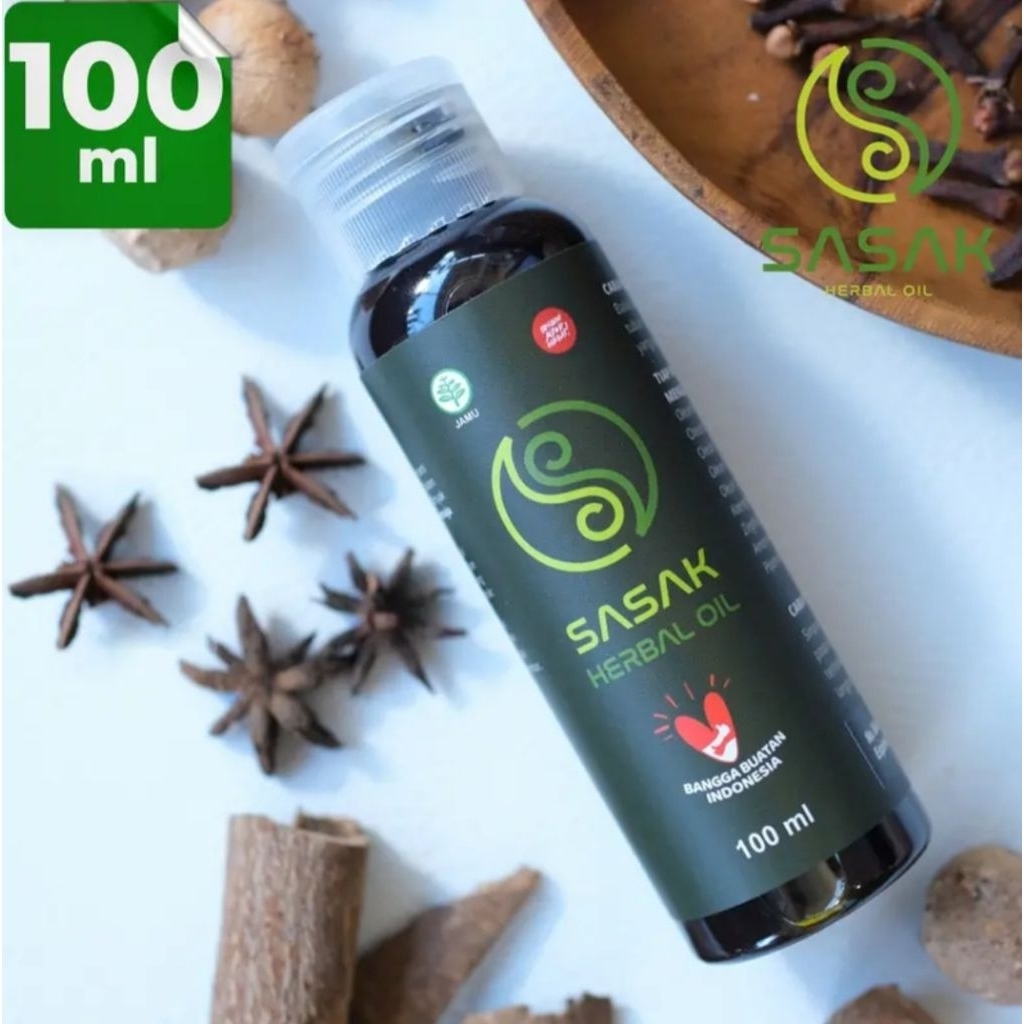 Minyak Sasak Herbal Oil Original 100ml Asli Dari Bali