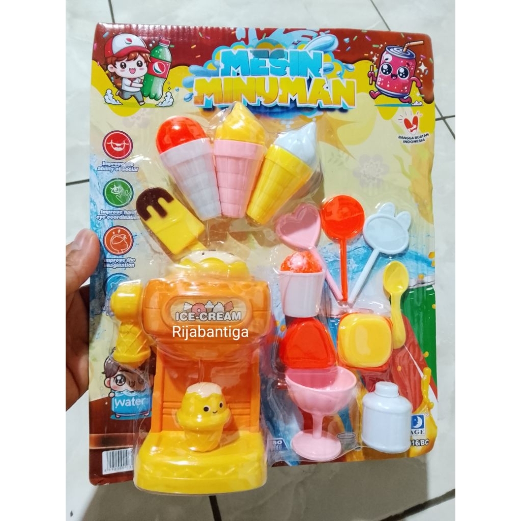 Mainan mesin es cream