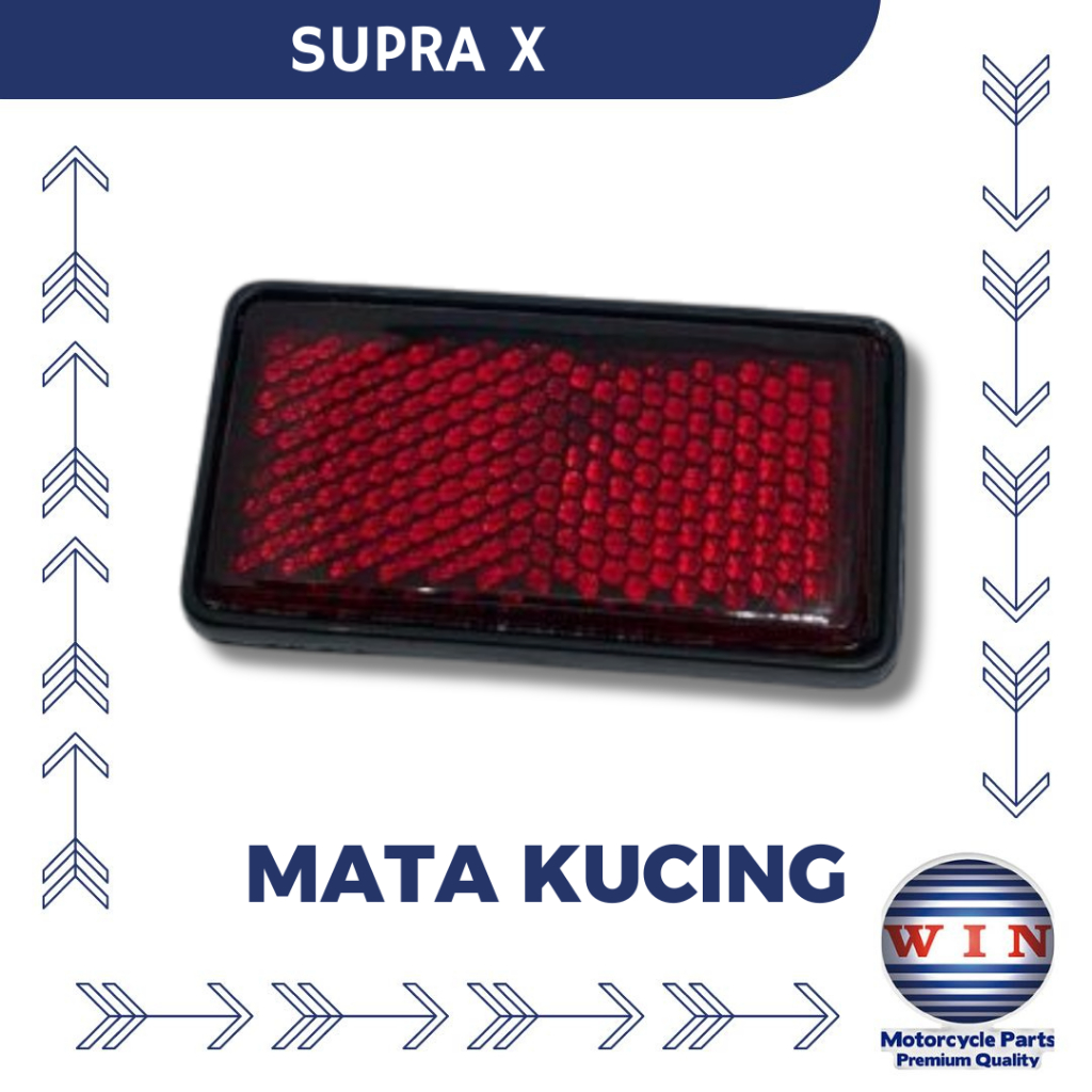 Mata Kucing Mini Reflector Standar Honda Supra X Merk WIN
