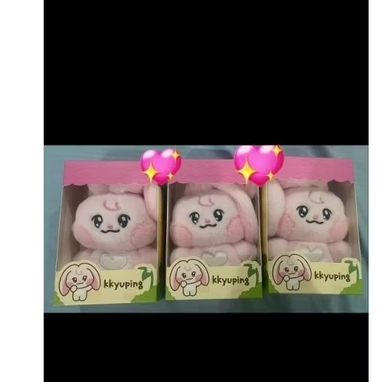 BIG flat cushion kkyuping kyuping jaemin dreamiez doll line pinkki