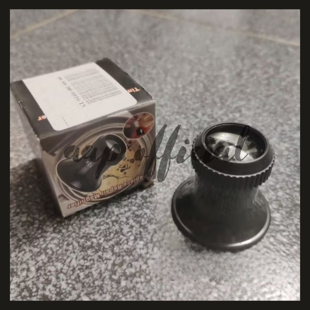 Kaca Pembesar Eyeloop MG13B8 15x Alat Servis Jam Tangan Kaca Pembesar Lup Magnifier Original