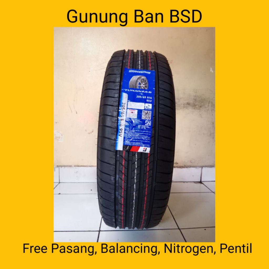 Ban Bridgestone Turanza 6 205/65 R16