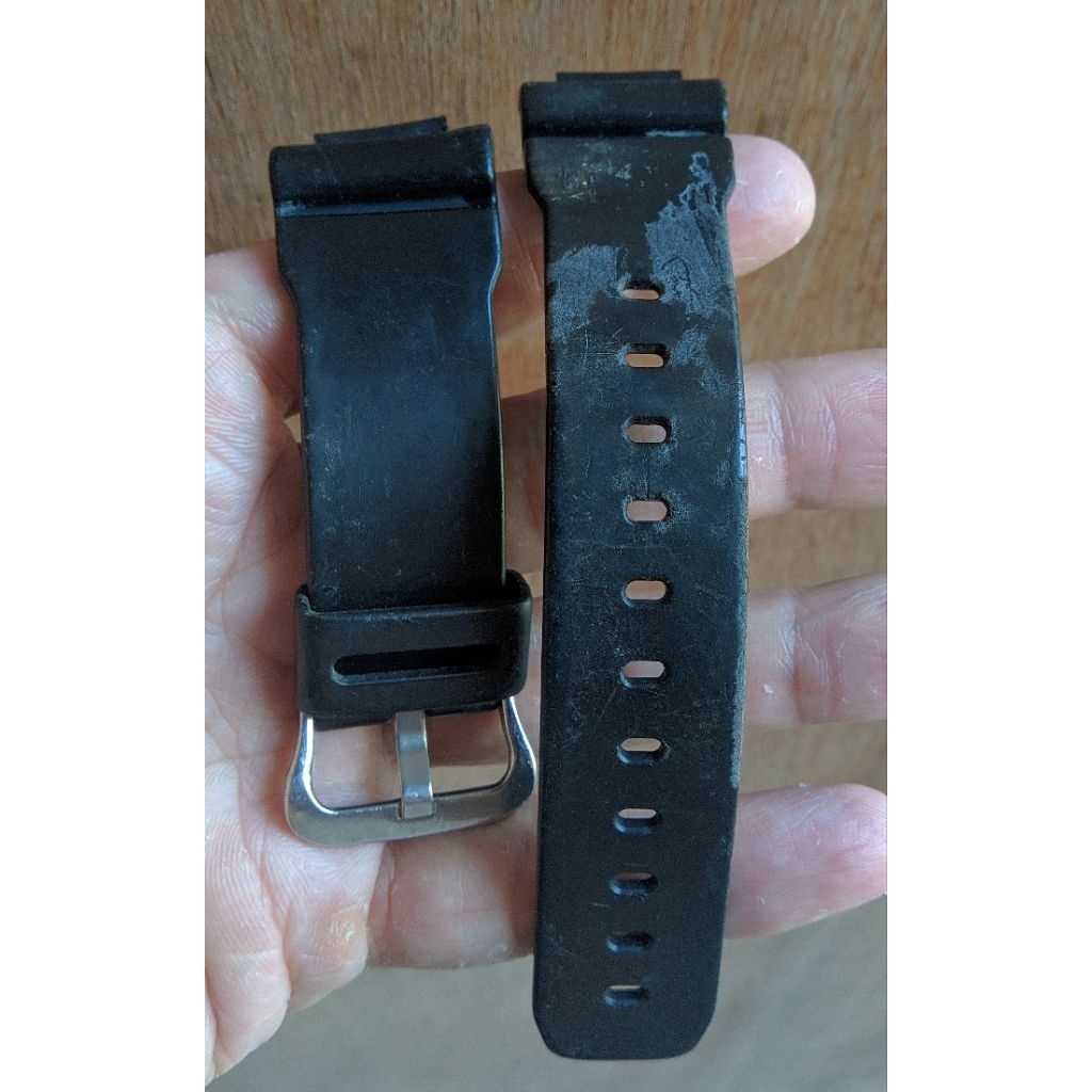 Casio Strap Original Bekas Copotan G-Shock DW-9052 Kondisi Tempur