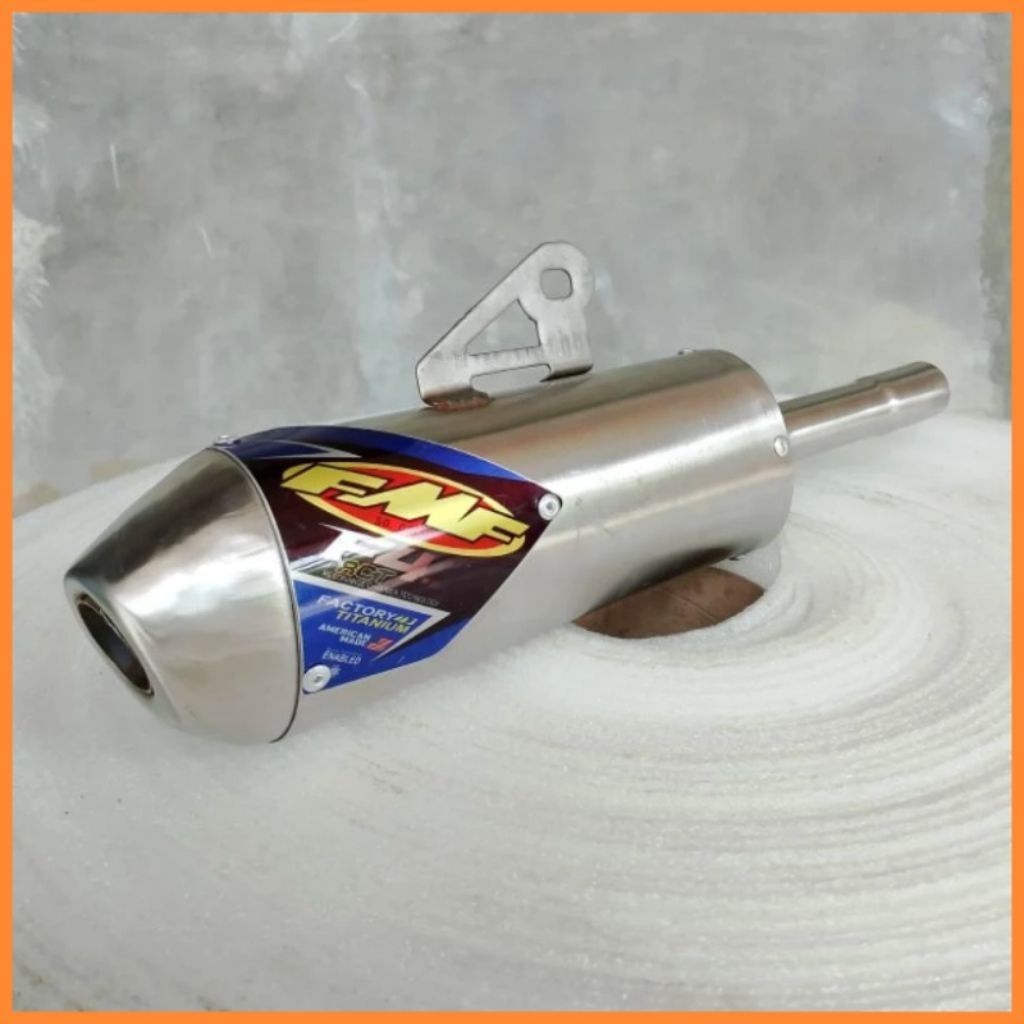 Canister/Arester FMF F4 for TS 125 DT125 KMX 125 exhaust
