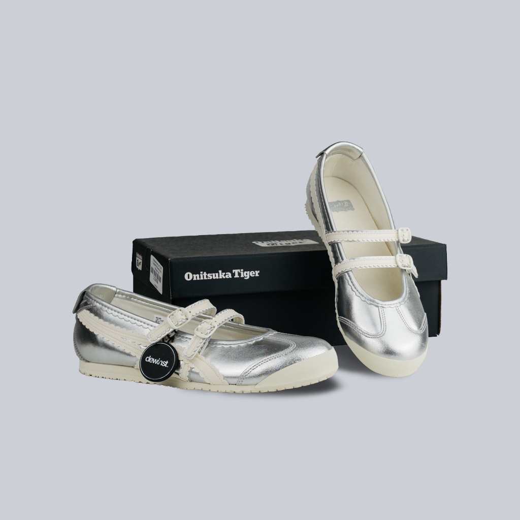 Onitsuka Tiger Mexico 66 TGRS Silver Cream Womens