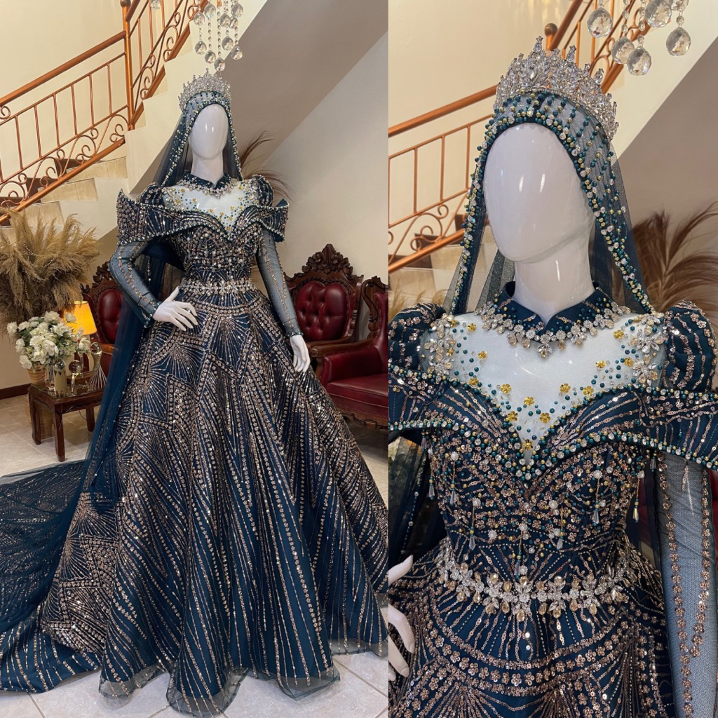 Gaun pengantin | Gaun pengantin premium | Gaun pengantin wedding | Gaun pengantin mewah elegan