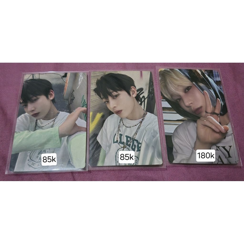 Photocard official enhypen sunoo hijab soljack