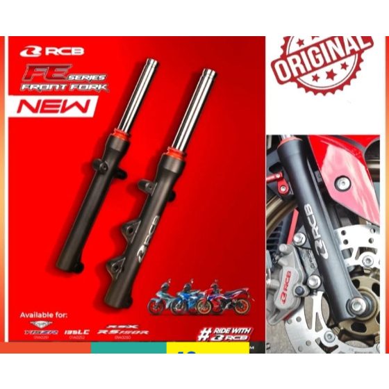 Shock Depan RCB FE Series Y15ZR Mx king LC135 Mx New ORIGINAL AS 26mm ORIGINAL Racing Boy