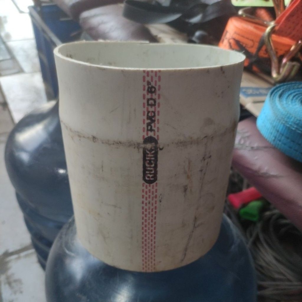 POTONGAN PIPA PARALON PVC MERK RUCIKA/WAVIN AW & D (5"/6"/8" in)