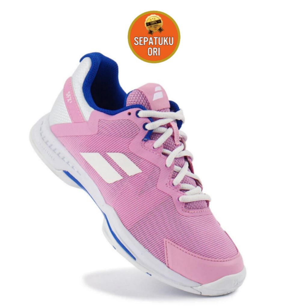 SEPATU TENIS WANITA (38/24cm) BABOLAT SFX3 ALL COURT WOMEN TENNIS SHOES SPORTS PINK 31S23530-5056