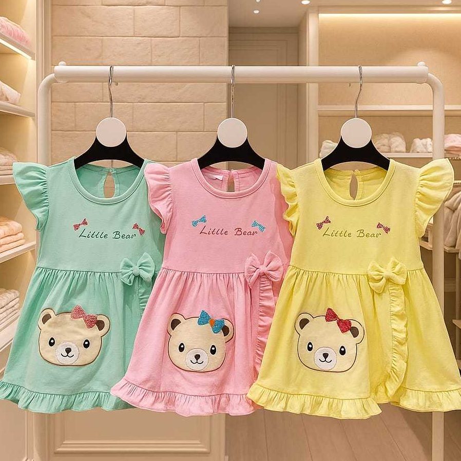 Walton Kids 5917 Setelan Walton Kids Bayi Prempuan Usia 0-6 Bulan Bahan Kaos Adem dan Dijamin Nyaman