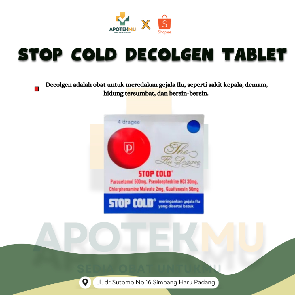 STOP COLD BOX 1 STR @ 4 TAB