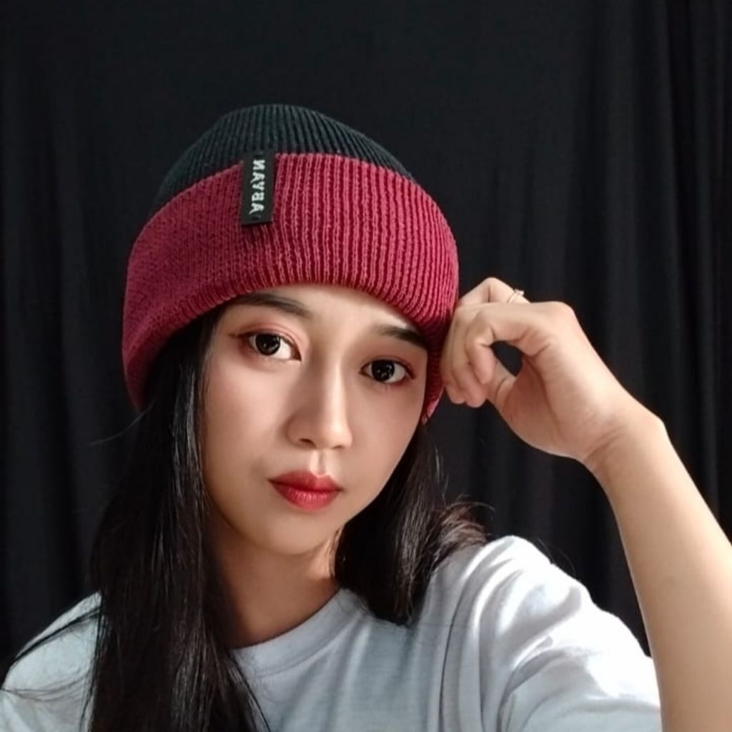 kupluk pria wanita/kupluk rajut/kupluk murah/kupluk keren/topi kupluk/kupluk premium/kupluk hangat/k