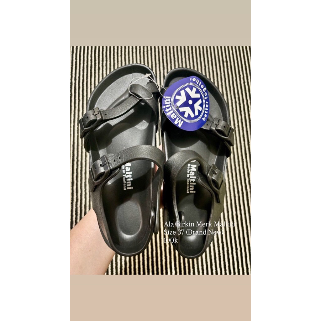 sandal maltini ala birkin