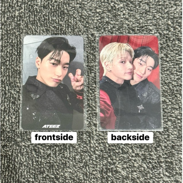 photocard san atinyzone backside woosan