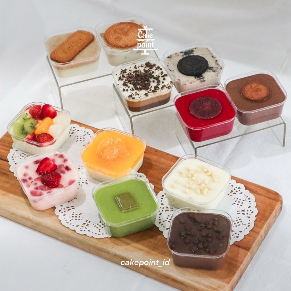 

Puding, Puding Vanila, Coklat, Oreo, Regal, Biscoff