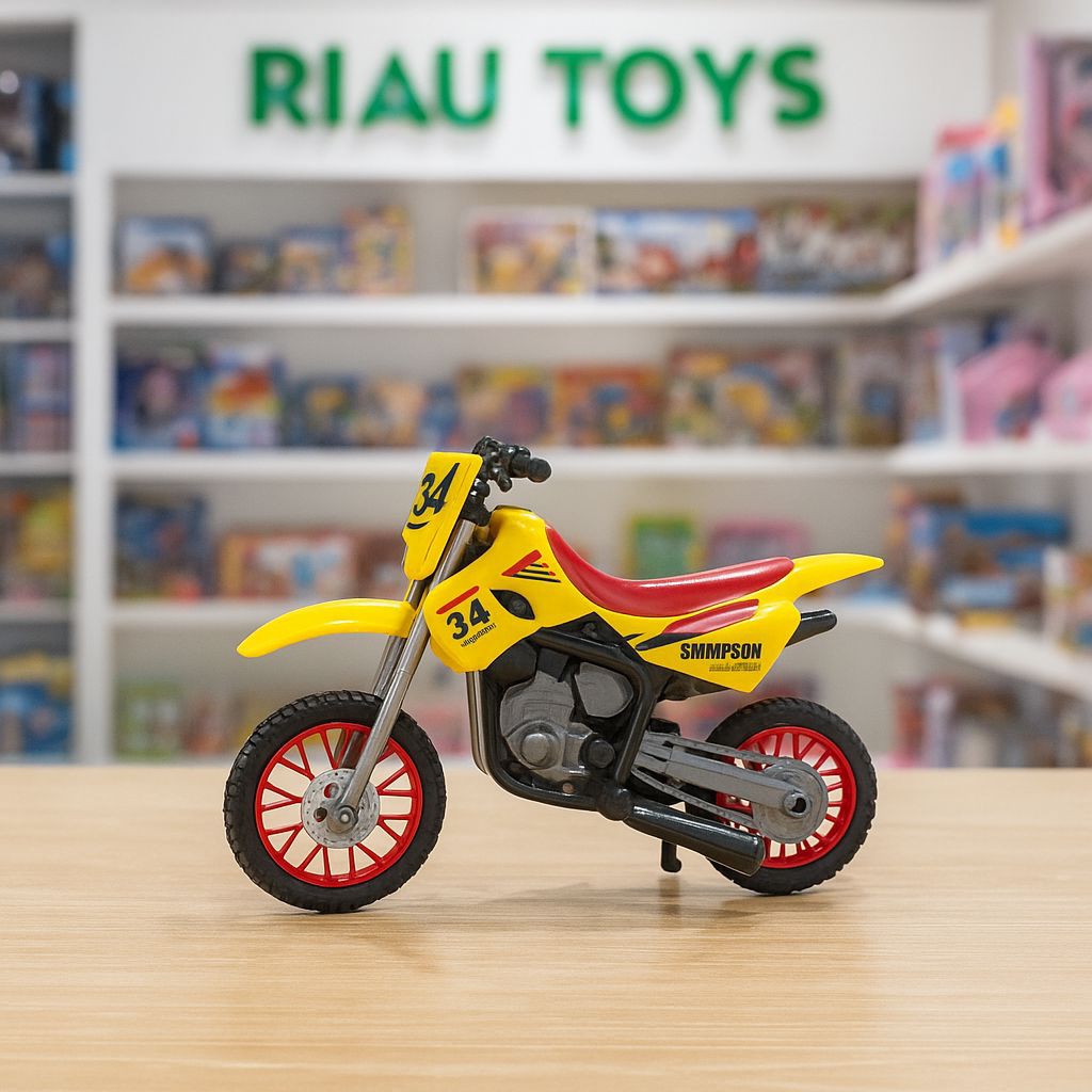 Mainan Anak Motor Cross Trail Sepeda Motor Bongkar Pasang Edukatif Mainan Anak Laki Laki Perempuan