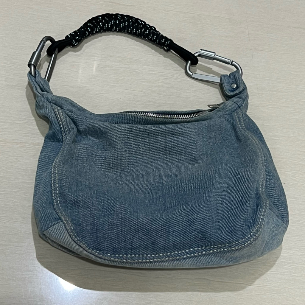 Preloved Doted Archive Antidote Reseau Denim Hobo Bag