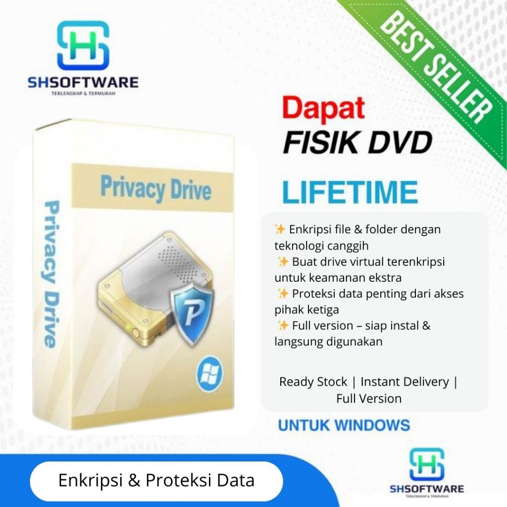 Privacy Drive – Software Enkripsi & Proteksi Data Full Version