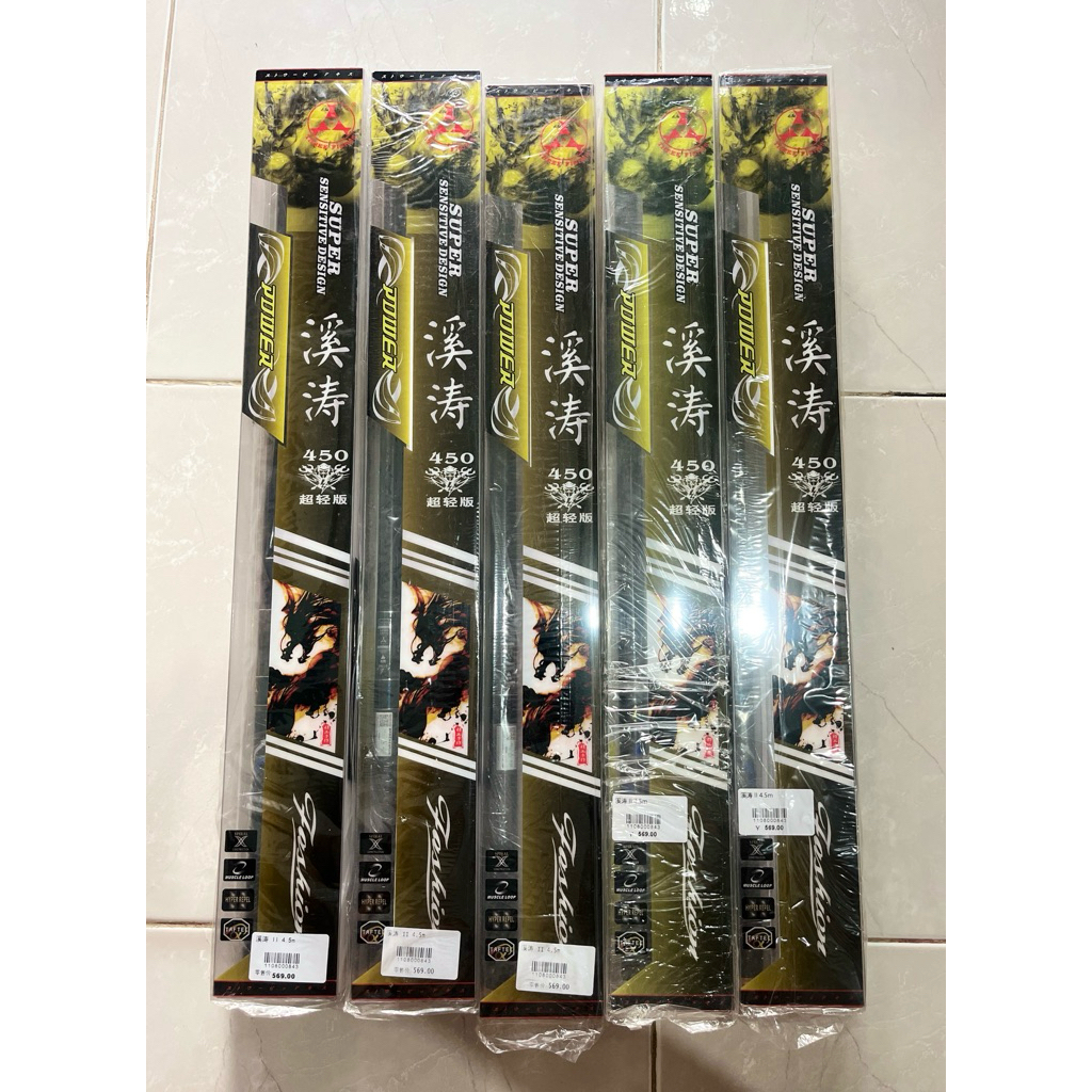 Tegek Threefish Xitao 450 Tutup Papak