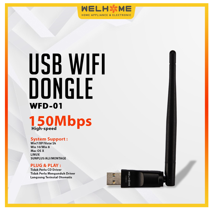 USB Drive Wifi Dongle WELHOME WFD 01