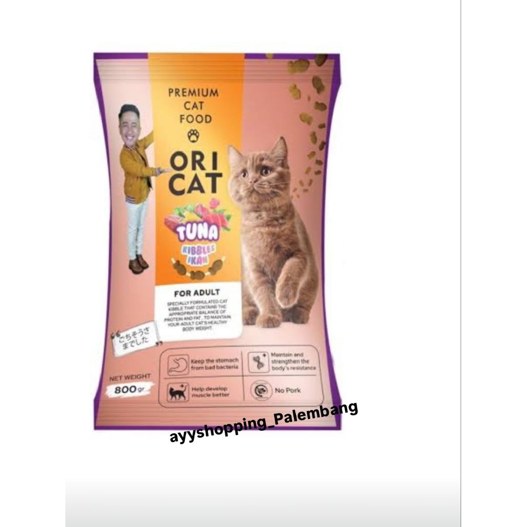 ayyshopping_palembang Makan kucing Ori Cat Kucing dewasa ( 800grm )