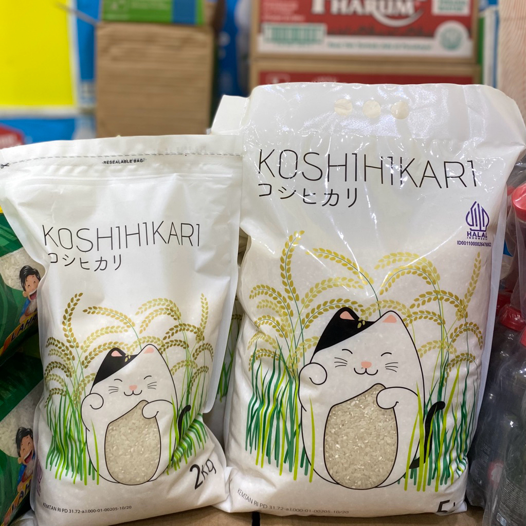 Beras Japonica Koshihikari Beras Jepang Beras Sushi