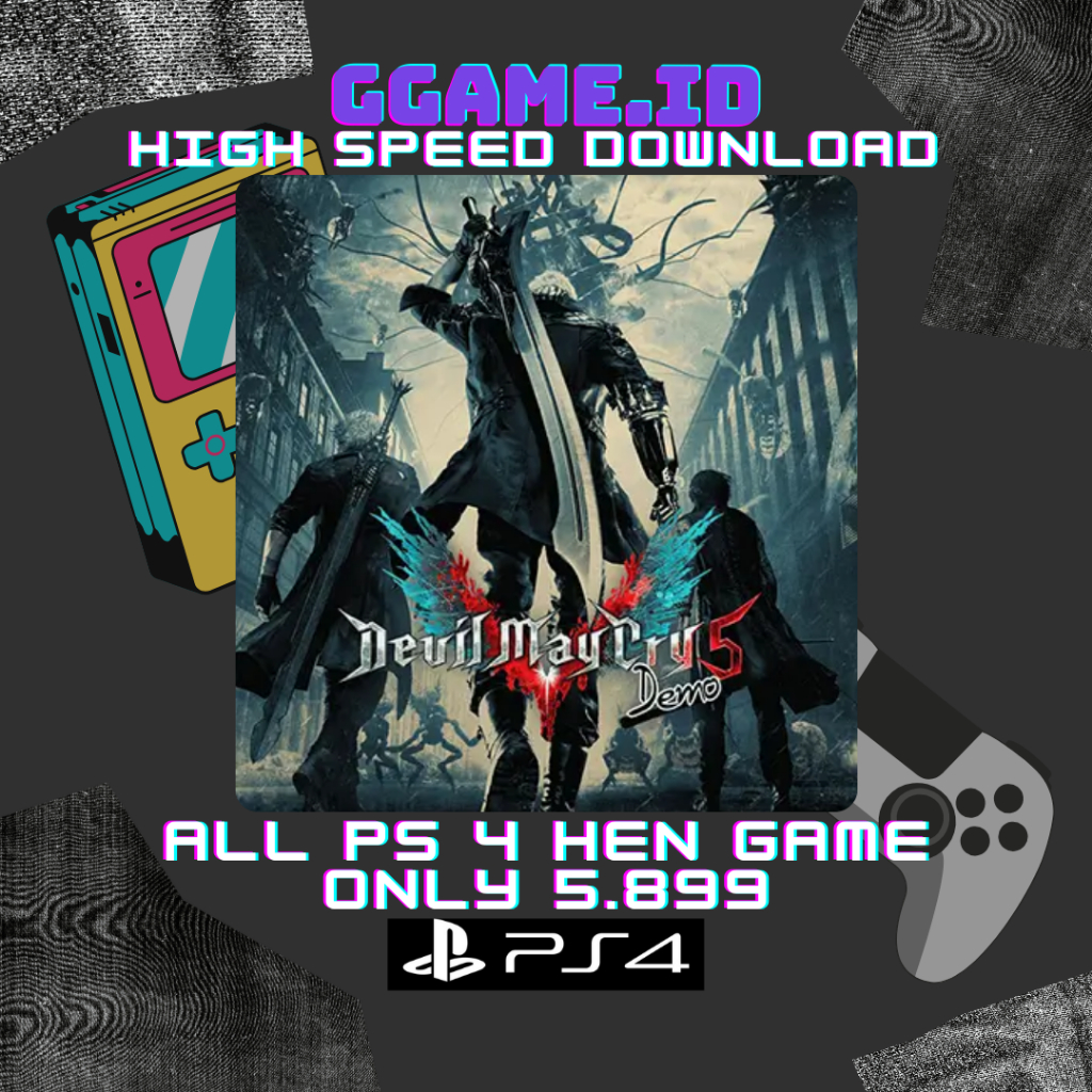 Devil May Cry 5 Deluxe Edition - Game PS4 HEN Digital (Format PKG) | Full Version