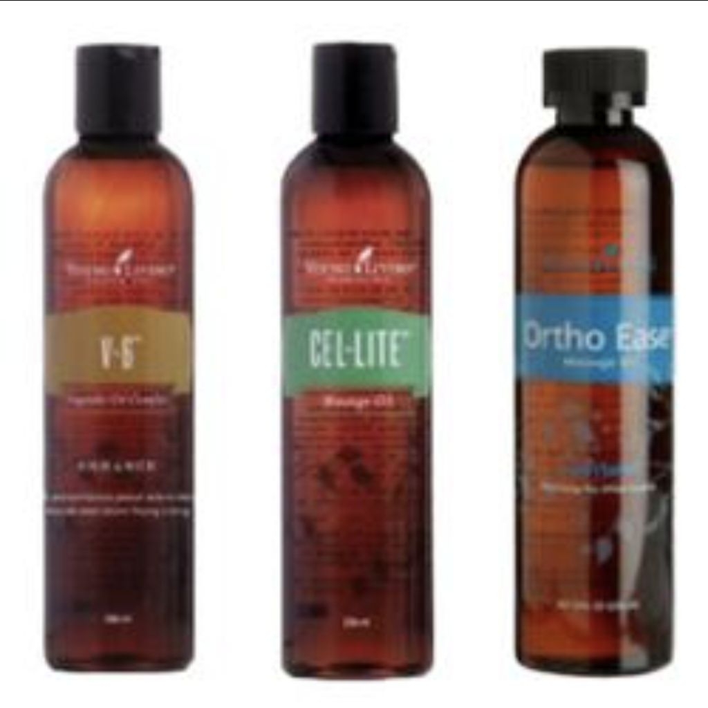 YOUNG LIVING YLEO 236ML ||  V6 / ORTHO EASE  / Cel Lite  carrier oil minhak nabati kelapa pijat urut