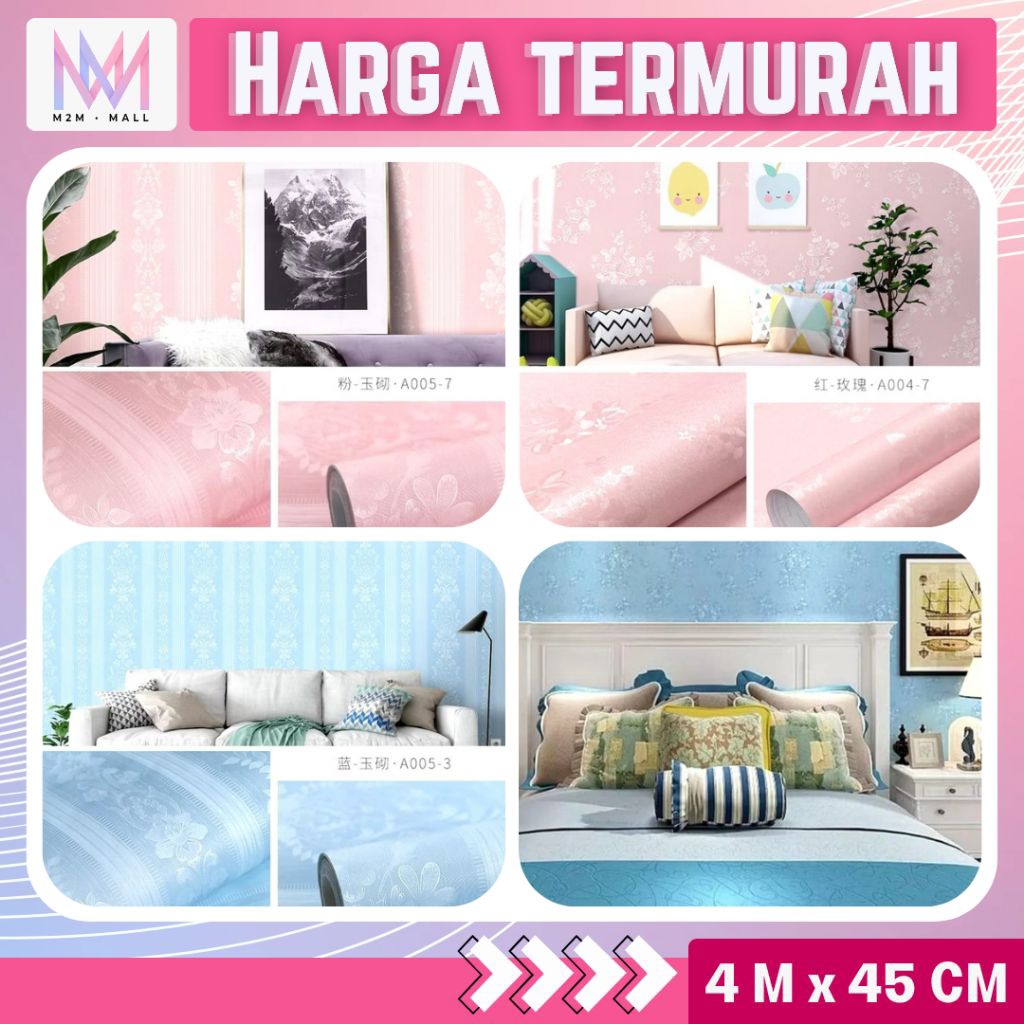 Wallpaper Dinding Motif Emboss Wallpaper Dinding Kamar Wallpaper Dinding Ruang Tamu Wallpaper Dindin