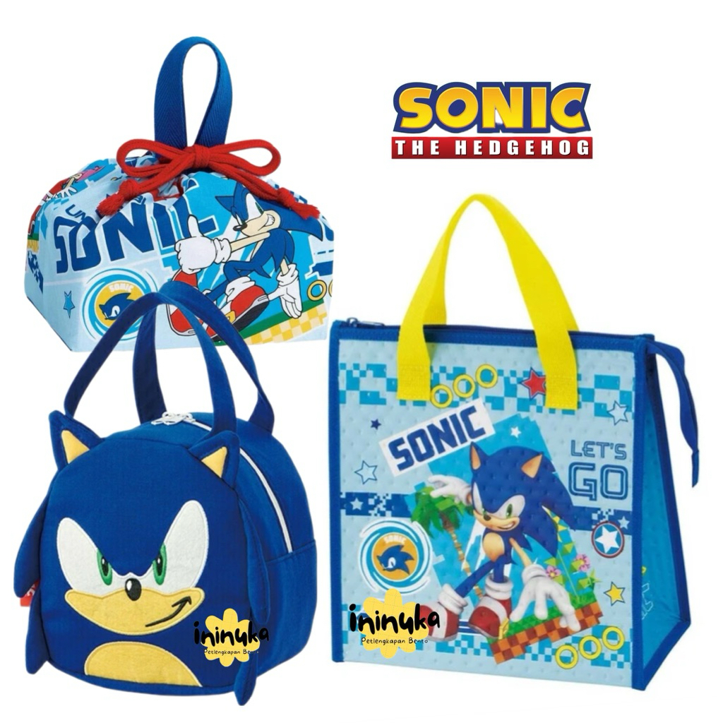 [Skater] Lunch Bag Sonic Tas Bekal Anak