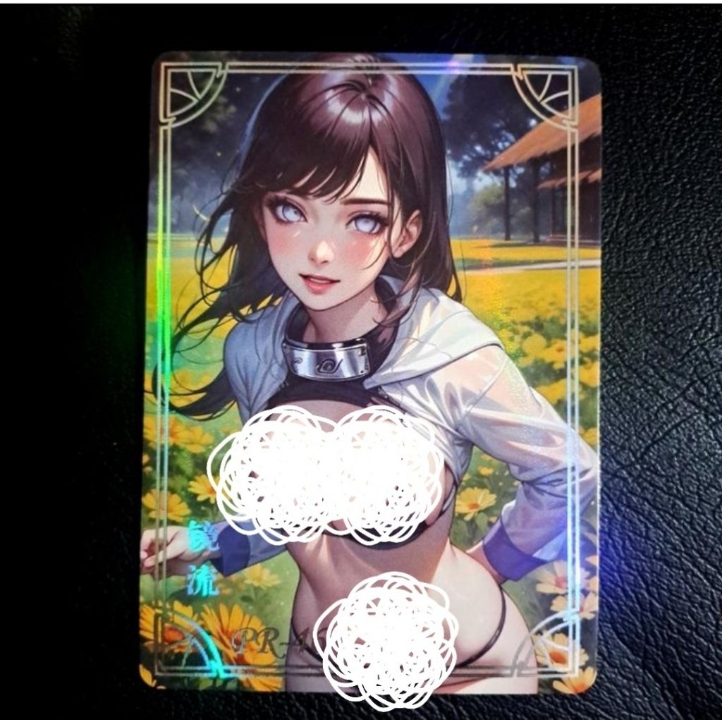 (Thick Card) Kartu Naruto Collection Hinata PR46