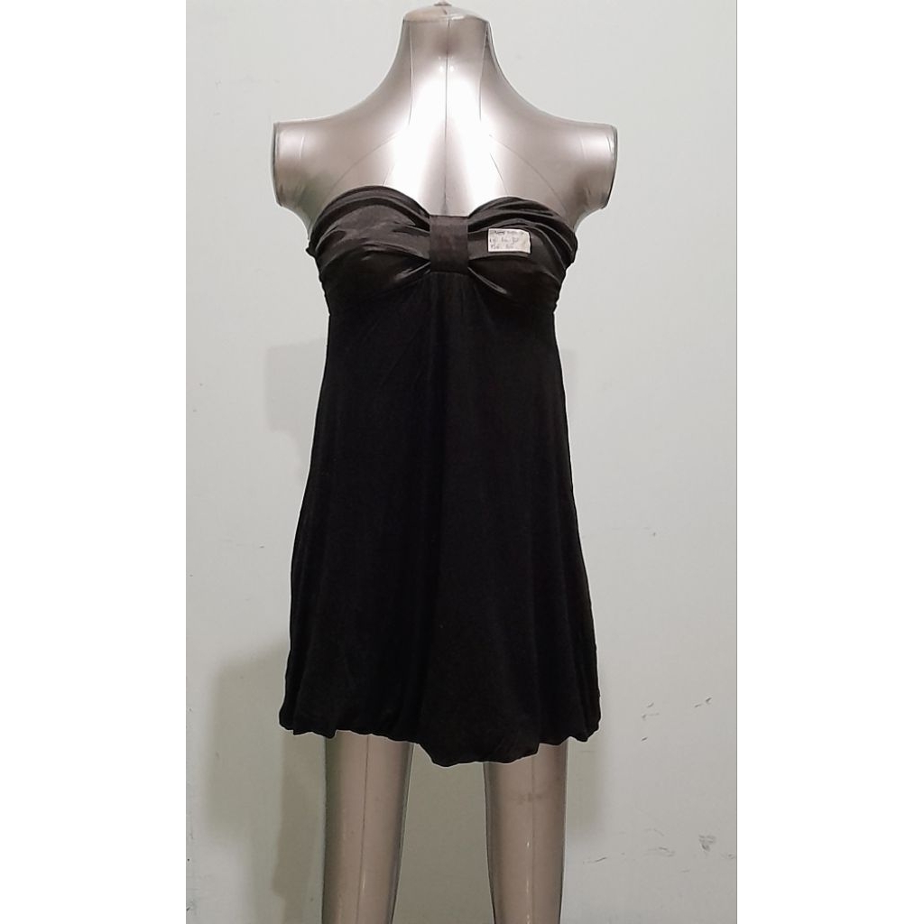 Dress hitam kemben