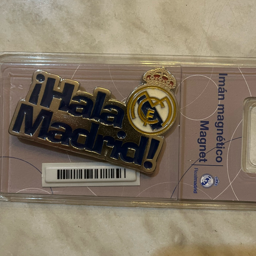 REAL MADRID official magnet kulkas hala madrid original