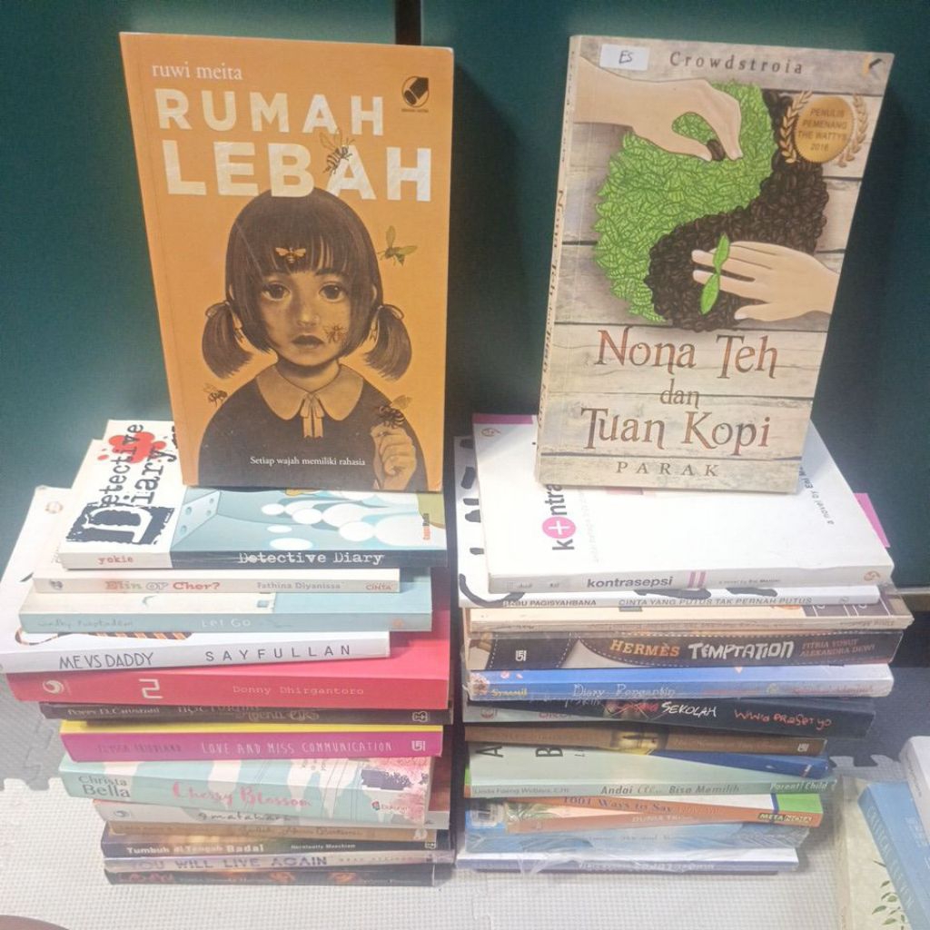 Obral Novel Remaja Teenlit ready Banyak Judul Murah Meriah