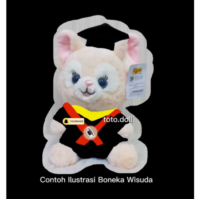 BONEKA WISUDA LINABELL DUFFY AND FRIENDS