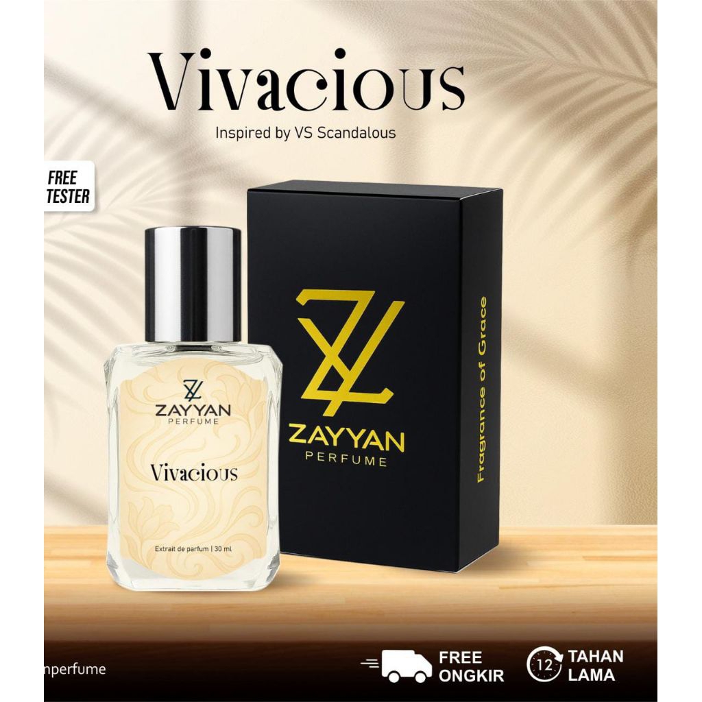 parfum zayyan original vivacious 30ml