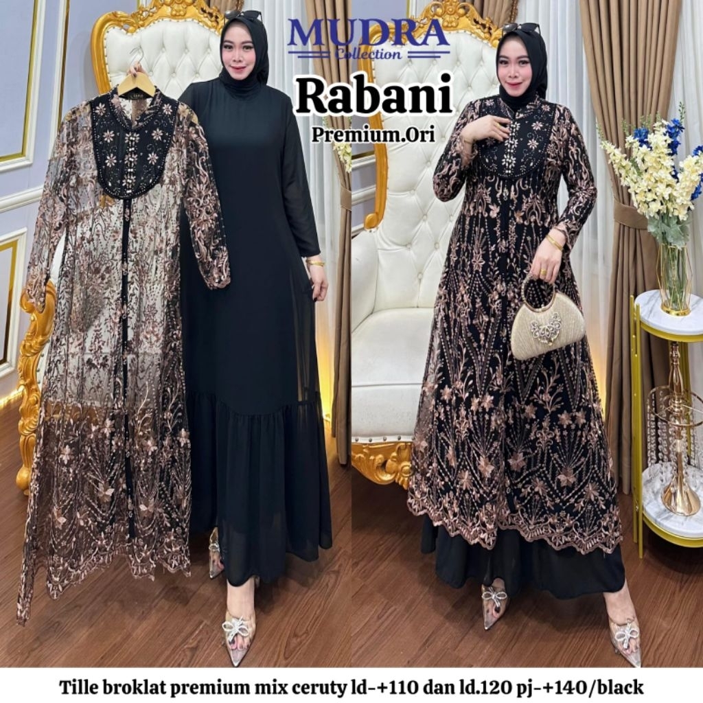 DRESS MIX BRUKAT PREMIUM WANITA CERUTI BABYDOL  BROKAT PREMIUM MIX CERUTI