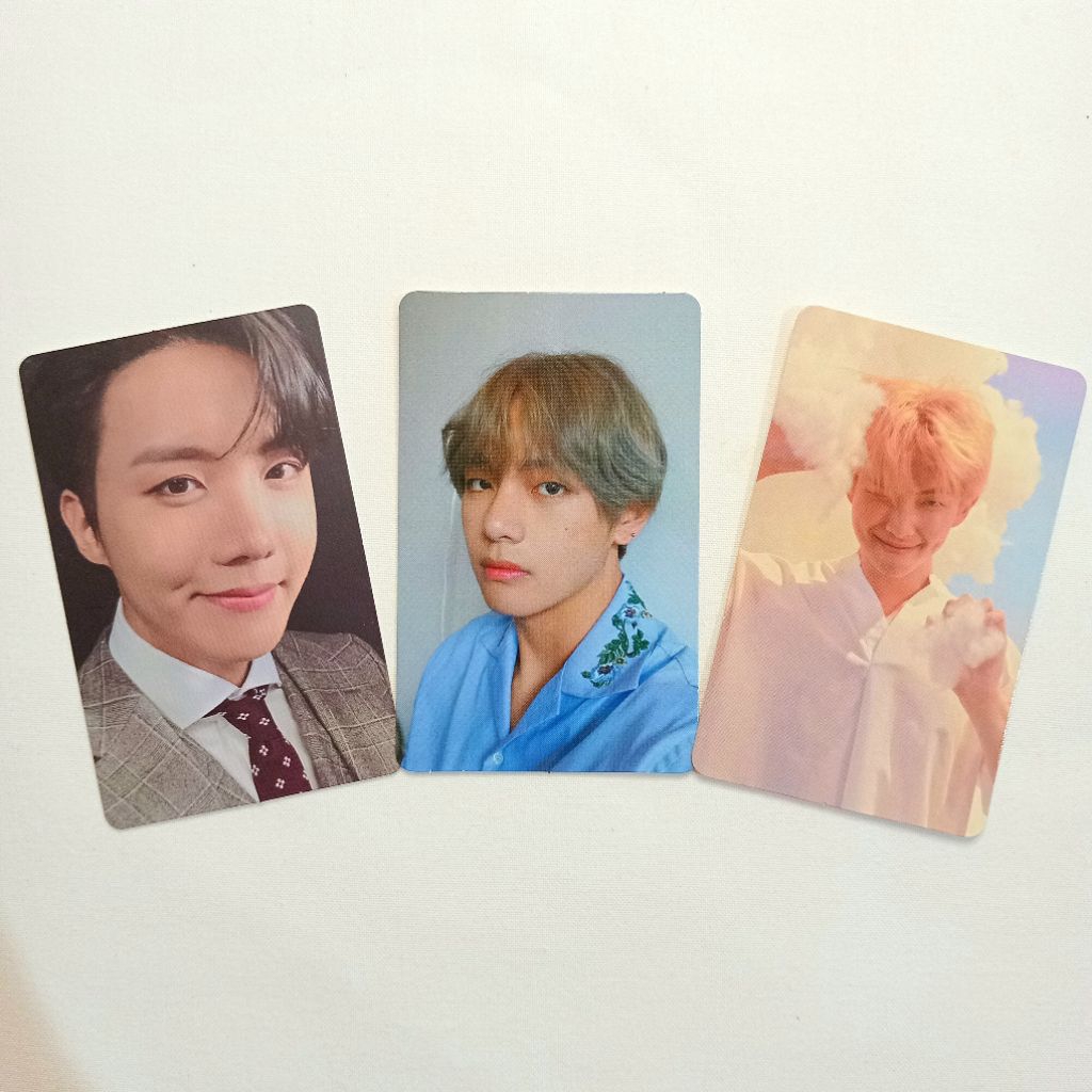 PHOTOCARD BTS MOTS: PERSONA MOTS:7 LOVE YOURSELF JHOPE TAEHYUNG RM OFFICIAL