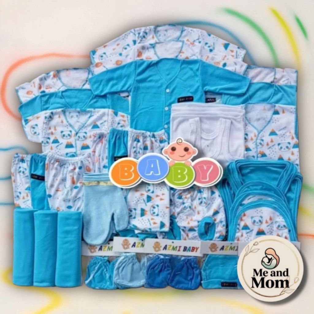 1 Set Perlengkapan Baju Bayi Baru Lahir | Baju bayi Newborn | Celana Bayi Baru Lahir | Paket lahiran