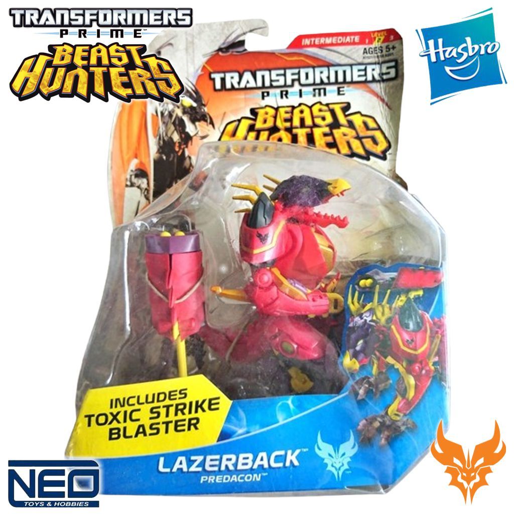 Transformers PRIME Beast Hunters "Lazerback" Deluxe Class