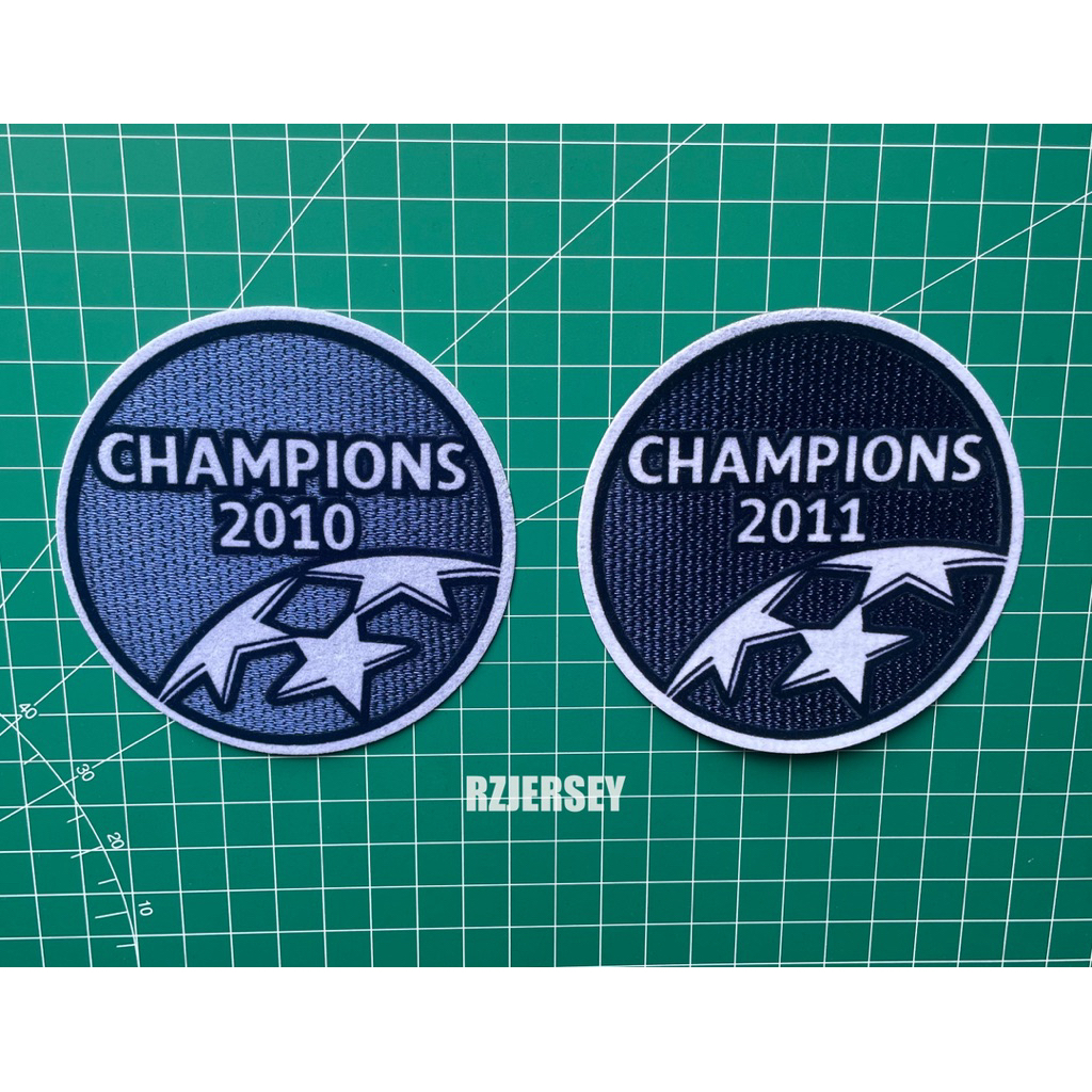 PATCH JERSEY DEFENDING CHAMPIONS 2010 2011 HK
